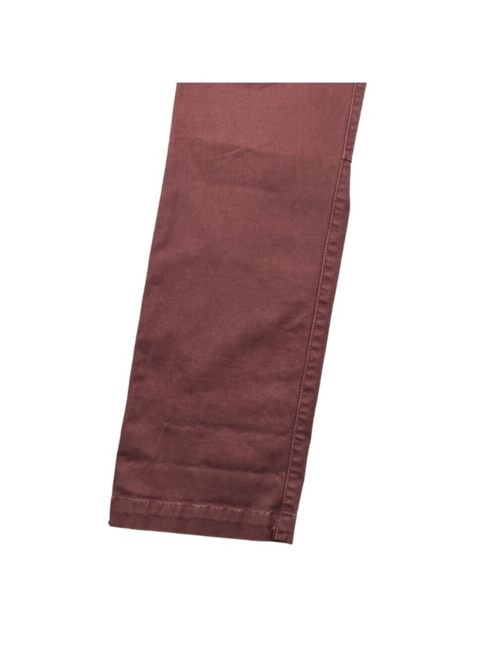 STONE ISLAND Chino Slim Fit Pants Type SK Size 34 Washed Maroon - Picture 9 of 9